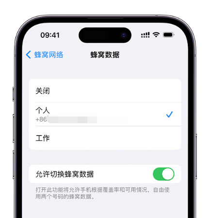 宁城苹果维修服务分享如何在iPhone上使用双卡 